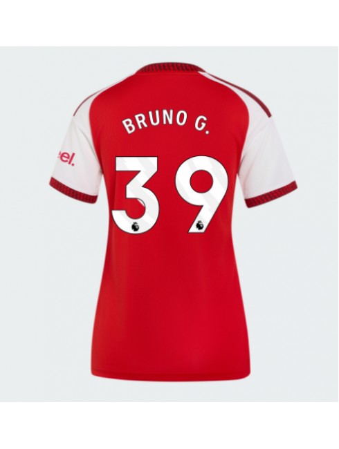 Ženski Nogometna dresi replika Arsenal Bruno Guimaraes #39 Domači 2026-27 Kratek rokav Ženski Nogometna dresi replika Arsenal Bruno Guimaraes #39 Domači 2026-27 Kratek rokav